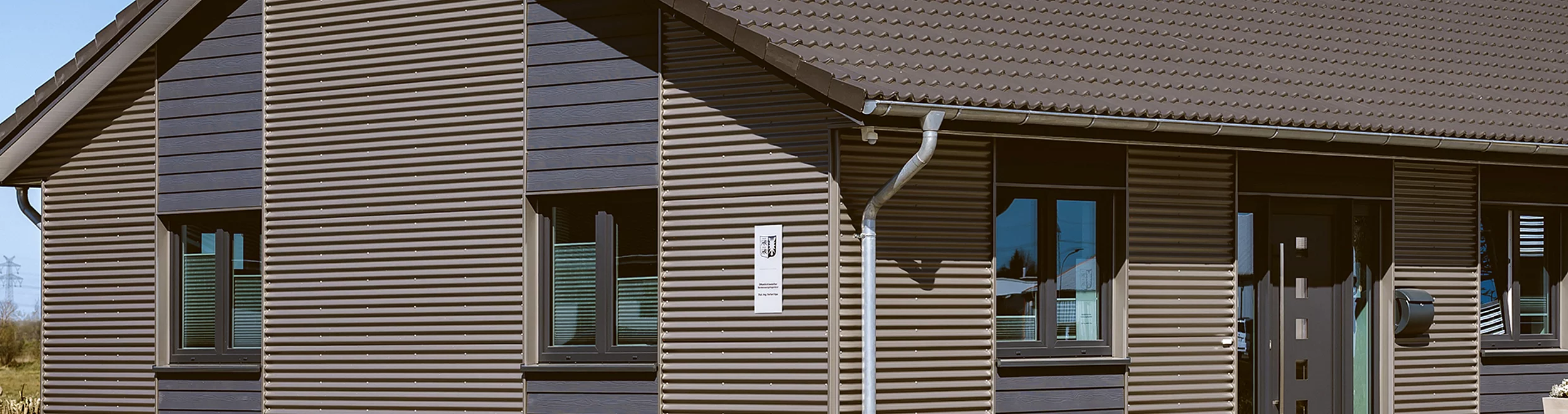 Fimengebäude von Vermessung Filpe in Tarp